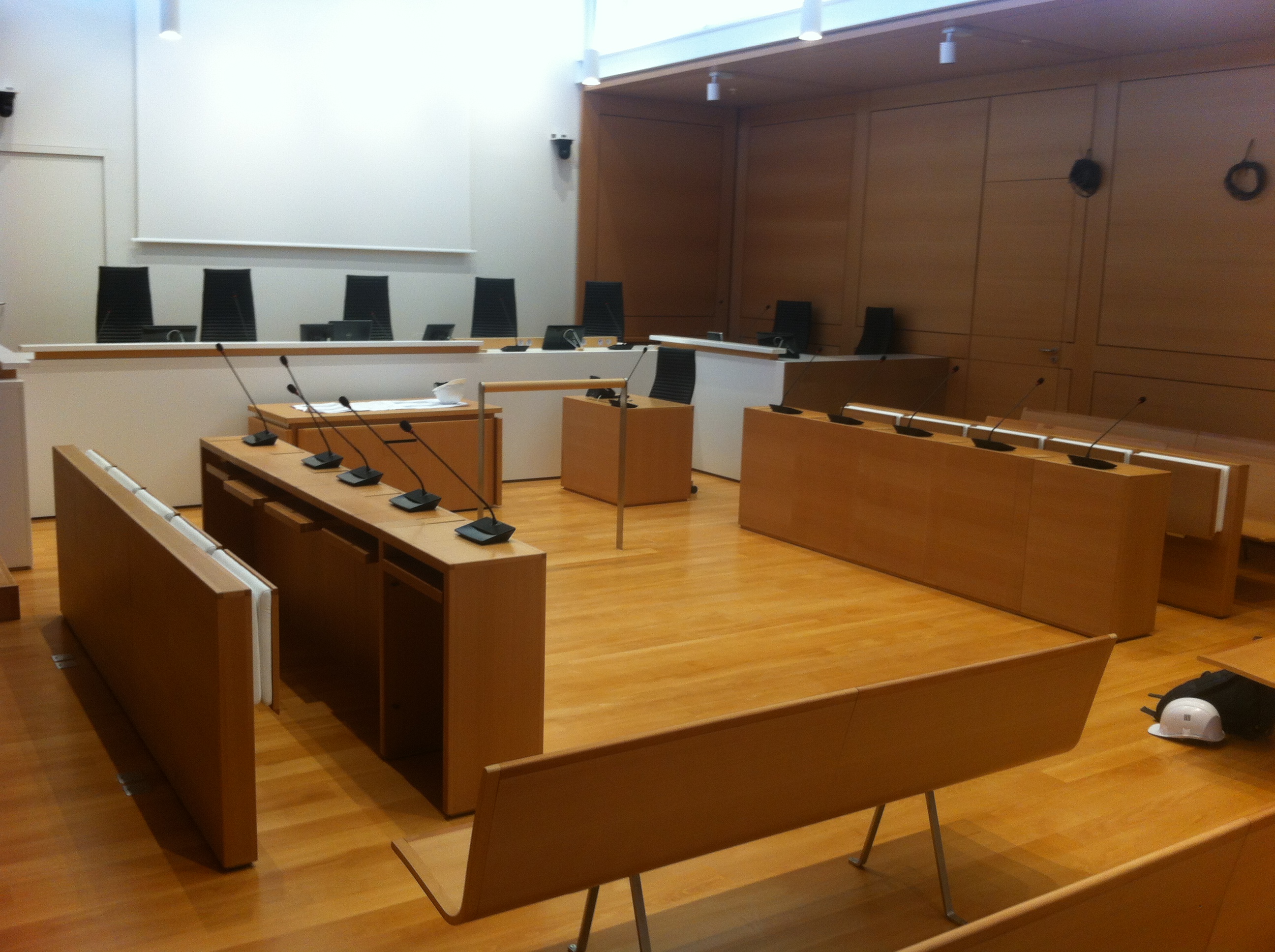 Salle de justice - Palais de justice de Paris