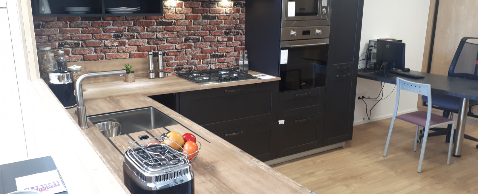 Plan Compact avec retombée - Décor bois 975 | LAISNÉ INDUSTRIE - Rennes ...