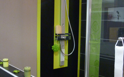 douche corian Grap green et nocturne