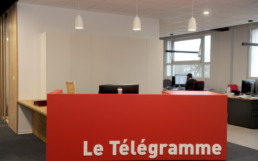 Mobilier de bureau Le Télégramme Morlaix