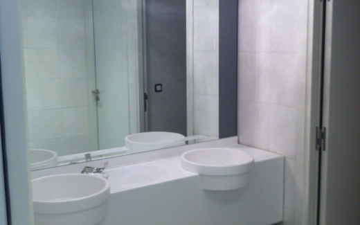 Plan vasques sanitaires Groupe Yxime Paris 8ème