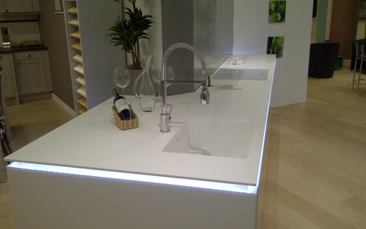Plan 12 mm Solid Surface -  Cuisines Lanmeur 