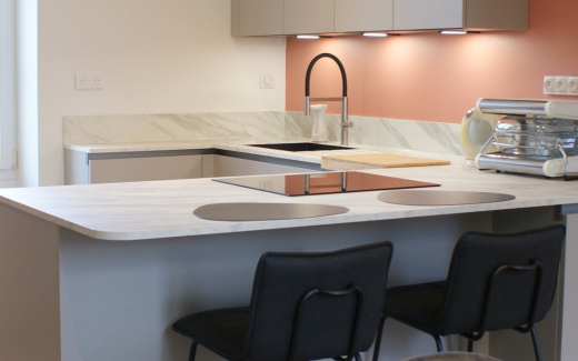 Plan de travail mixte