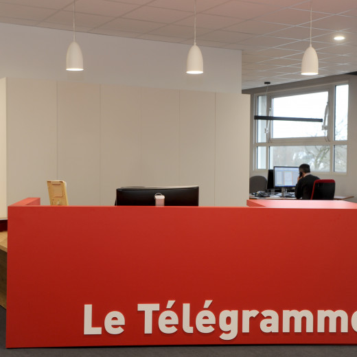 Mobilier de bureau Le Télégramme Morlaix