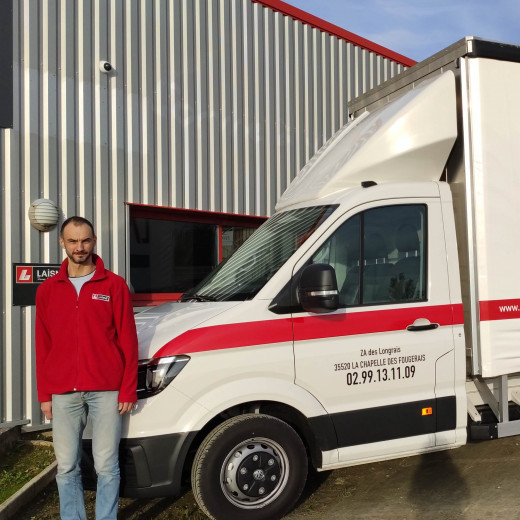 Benoît CROCQ et le VW CRAFTER